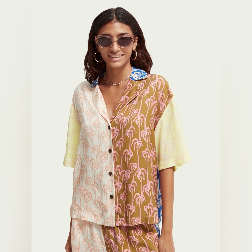 Scotch & Soda Multicolor Patterned Shirt